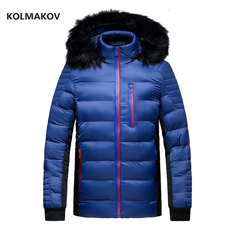 

2024 Men duck down jacket winter coat ,Warm coats men's hooded Parkas Thicken Jackets Outwear High quality padded men