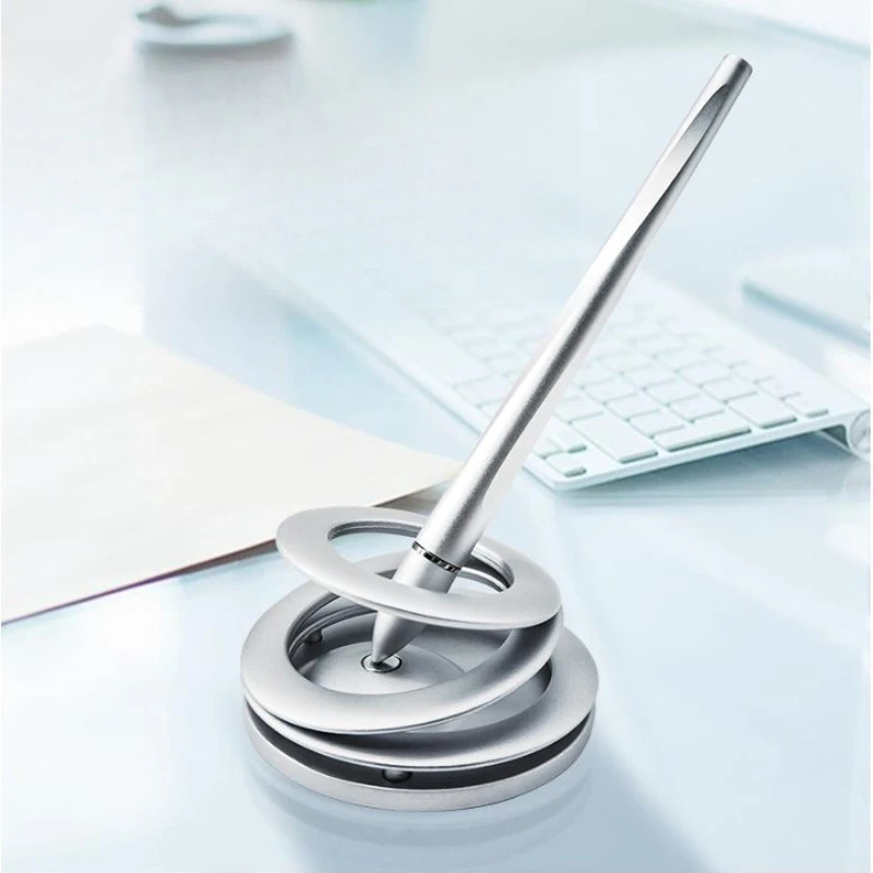 Maglev stand-up pen 2.0 desktop floating art black technology stand-up pen