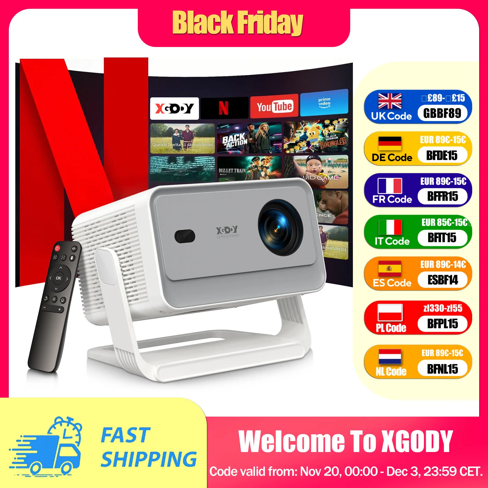 Xgody A6 Pro 4K Nat… - image