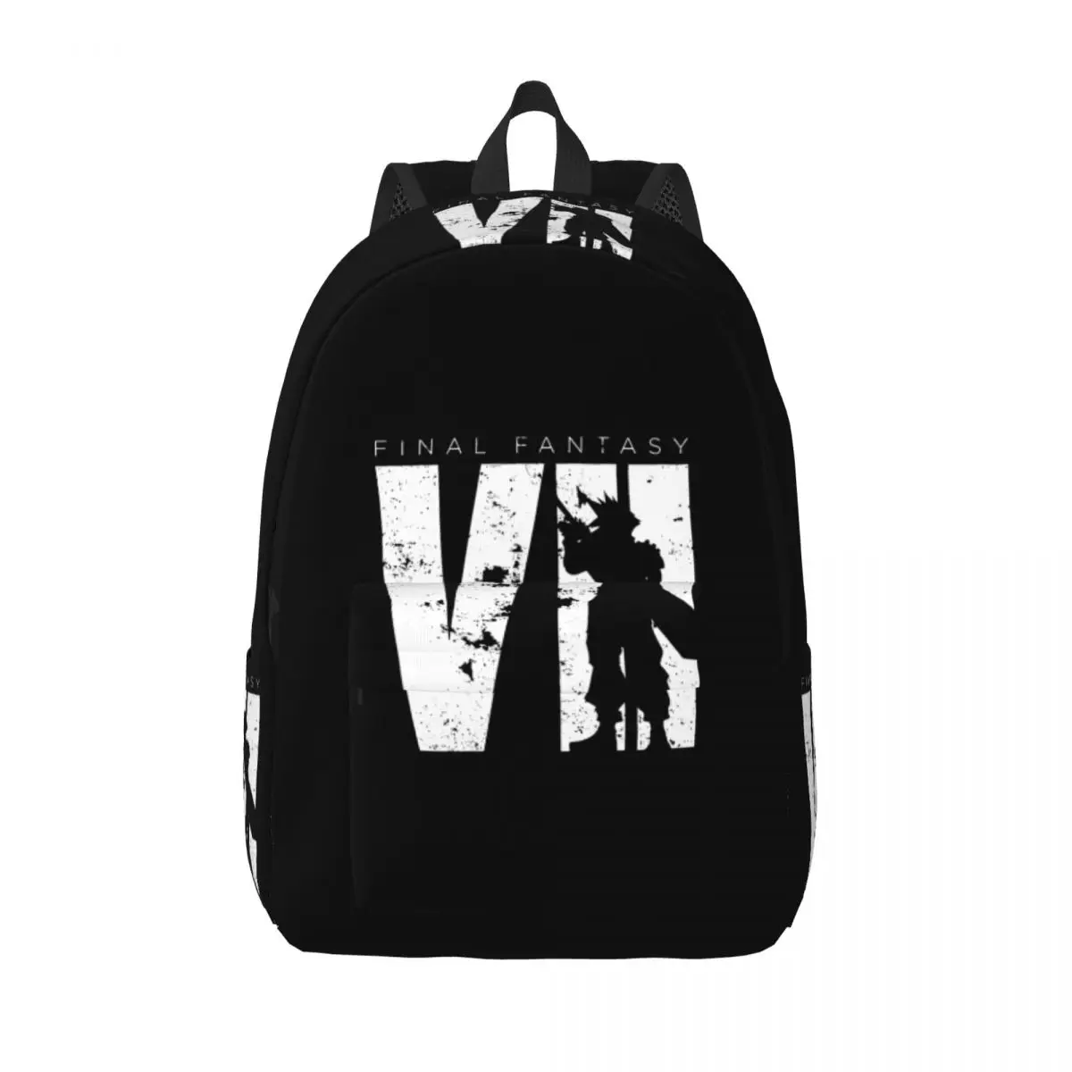 Final Fantasy VII Rebirth Game Mochila para homens e mulheres leve, casual, estudante, mochila de negócios, laptop, sacos de lona