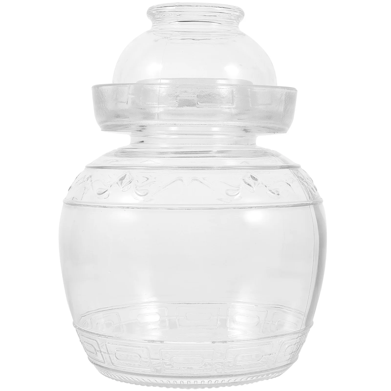 

1Pcs Fermentation Jar High Quality Glass Storage Tank Simple Elegant Design Ideal for Canning and Kitchen Organization