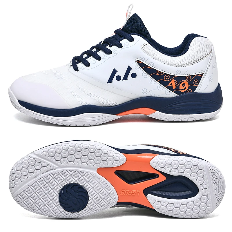 New Professional Badminton Shoes Men Women Big Size 45 46 Badminton Sneakers Men Light Tennis Shoes Luxury Tennis Sneakers