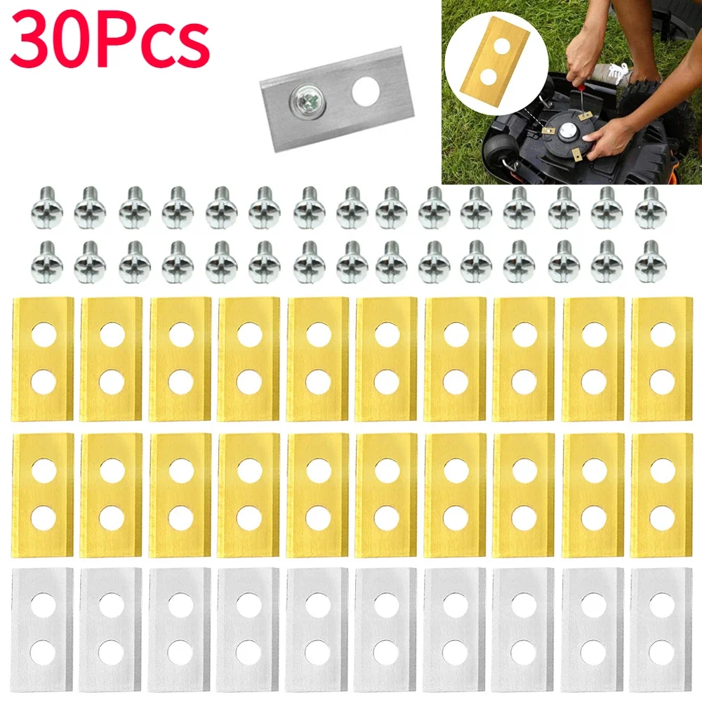 Grass Cutter Blade Robot Plating Lawn Mover Replacement for Worx Landoid Lanmower WG754E WG791E Brushcutter Head Tool