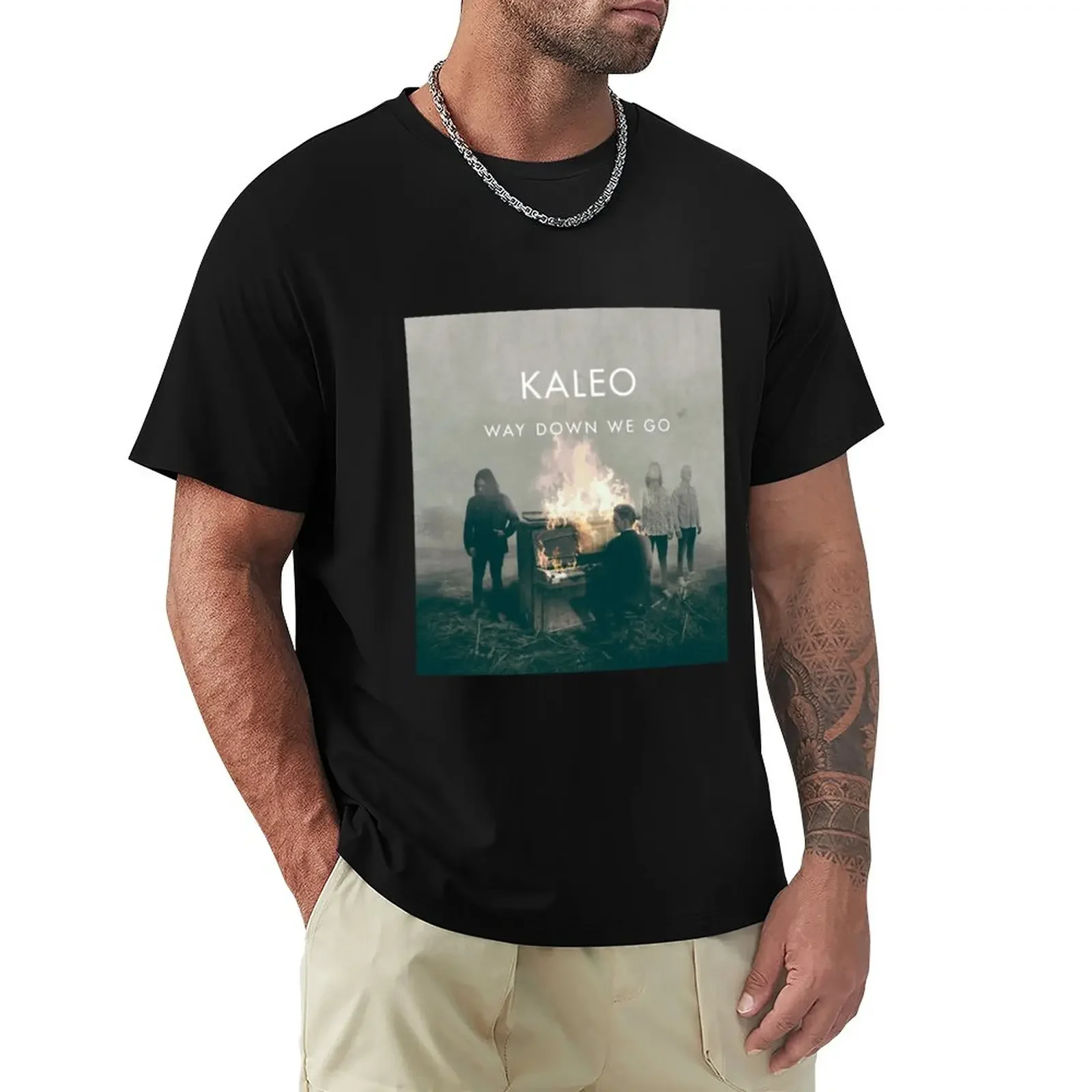 ayam KALEO tour FF T-Shirt boys whites sports fans clothes for men tops Unisex Summer Short Sleeve