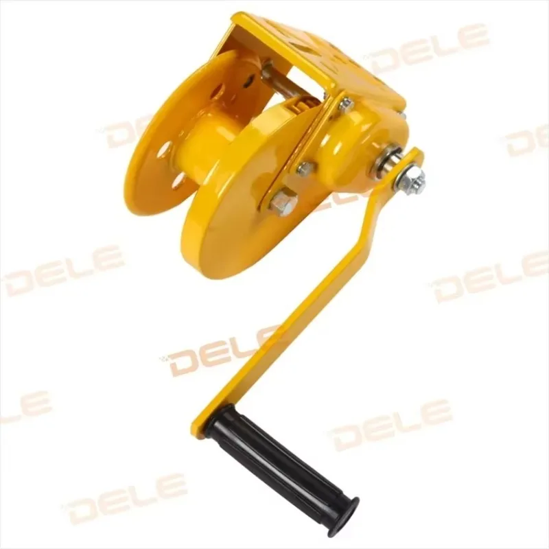 1200lbs Wire Rope Hand Winch With the brake