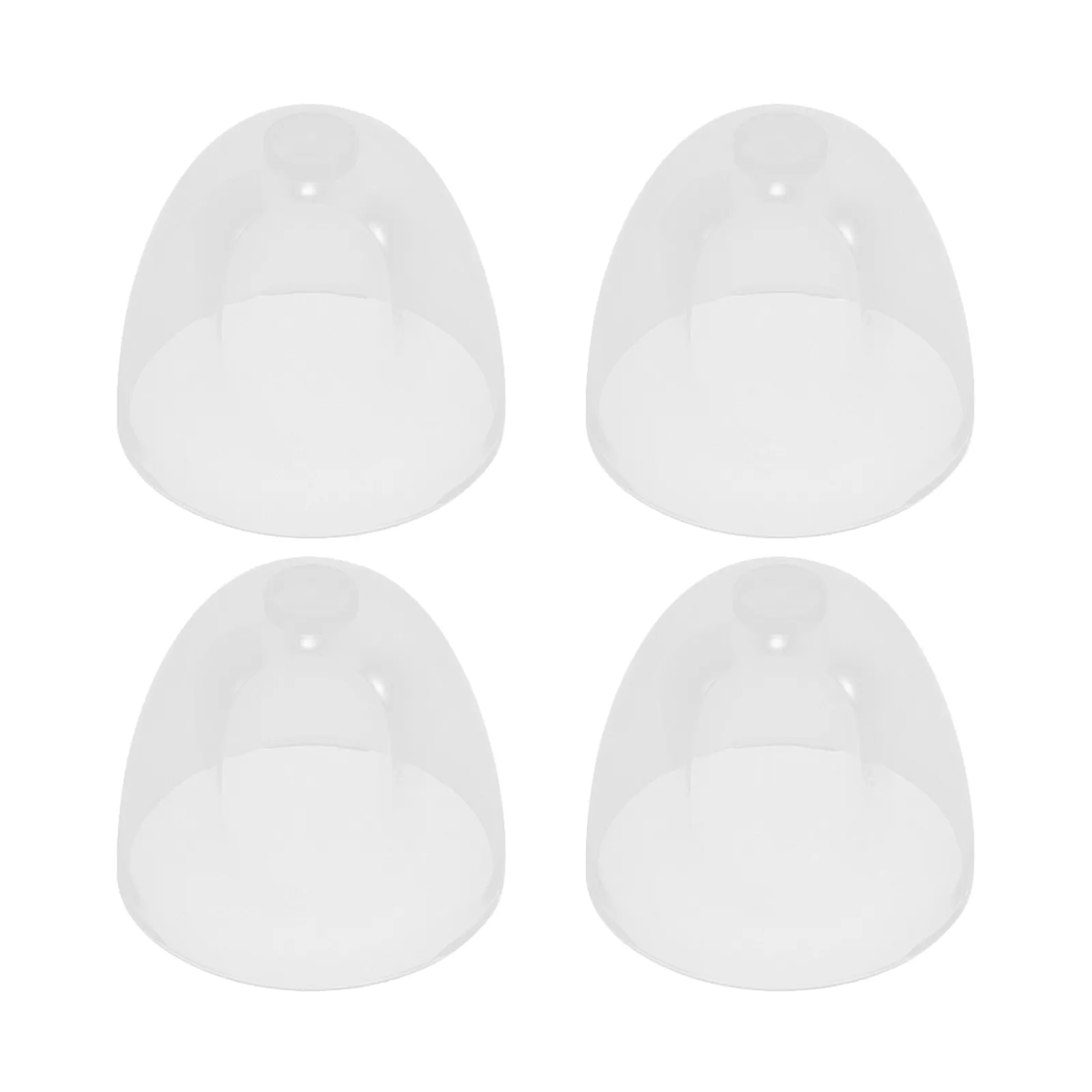 

4 шт. многоразовые пластиковые колпачки для детских бутылочек с широким горлышком, сменные крышки для бутылочек для кормления, гигиеничный дизайн, совместимость