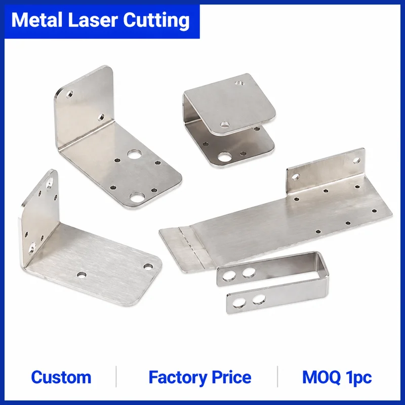 Factory Laser Cutting Services Welding Processing Precision Stainless Steel For Bracket Metal Frame Fabrication OEM Custom Parts
