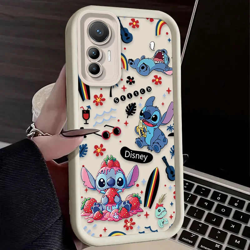 حافظة ديزني جرافيتي ستيتش لهاتف شاومي بوكو C65 X7 X6 F6 F5 X5 X3 NFC F3 M6 Pro 4G Mi 13 12 11 Lite 5G 14 13T 12T 11T 14T Pro