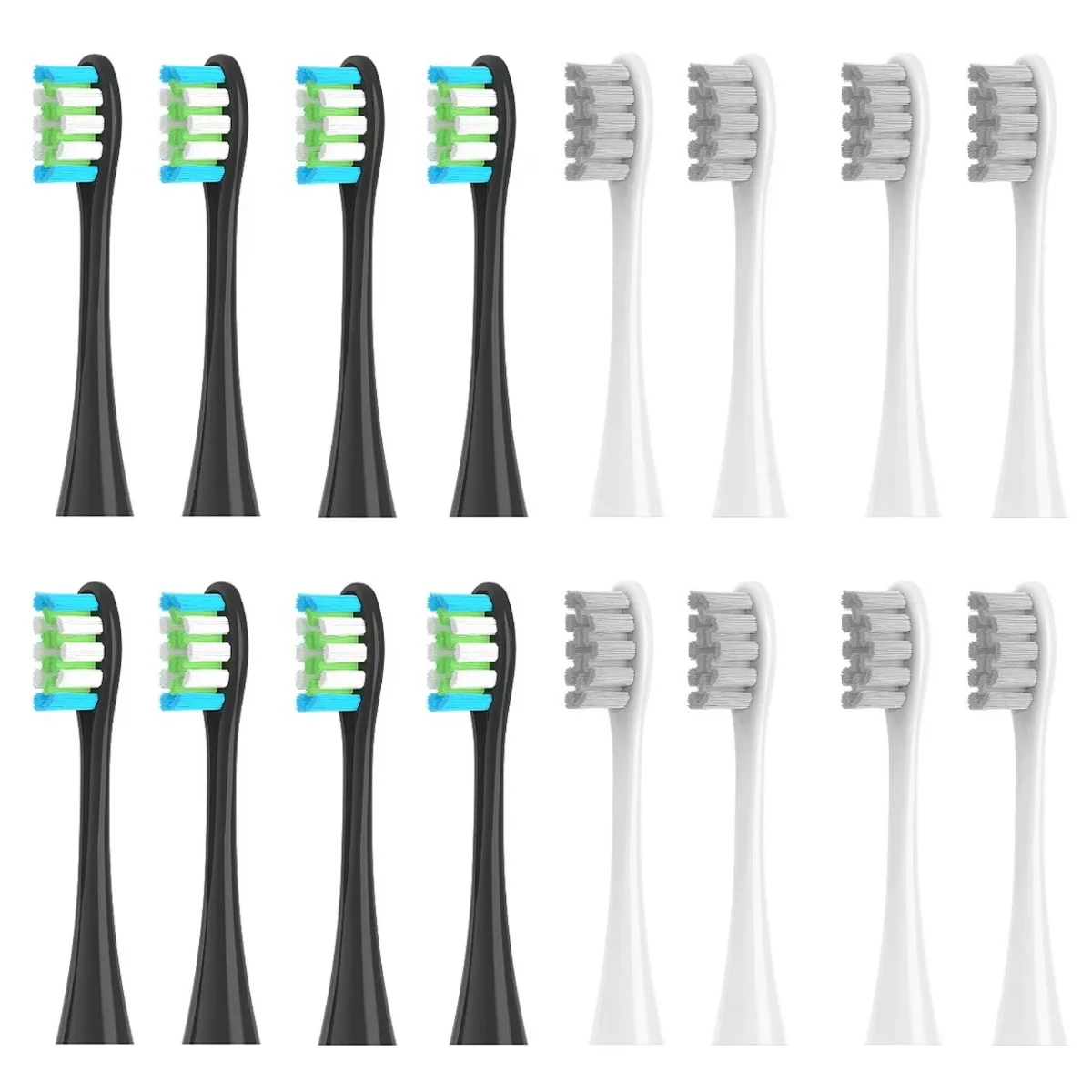 16Pcs Electric Toothbrush Brush Heads Compatible with Oclean X Pro Elite Flow Z1 X10 E1 Air 2 All Series Smart Sonic Accessorie