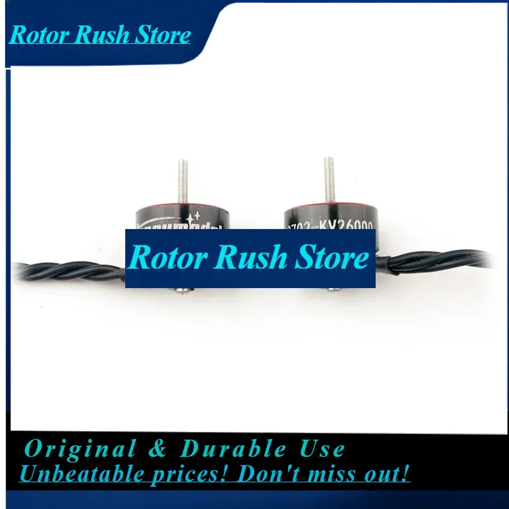 RoRuSHappyModel SE0702 2300KV 26000KV 28000KV 1S Brushless Motor Shaft 1mm For RC FPV Freestyle 65-75mm Tinywhoop Mobula6 ELRS D