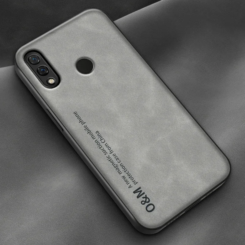 Luxury Magnetic Leather Case For Honor 9 10 Lite Play 3 Play3 View 20 Cover Matte Silicone Phone Case For Honor Note 10 Coque