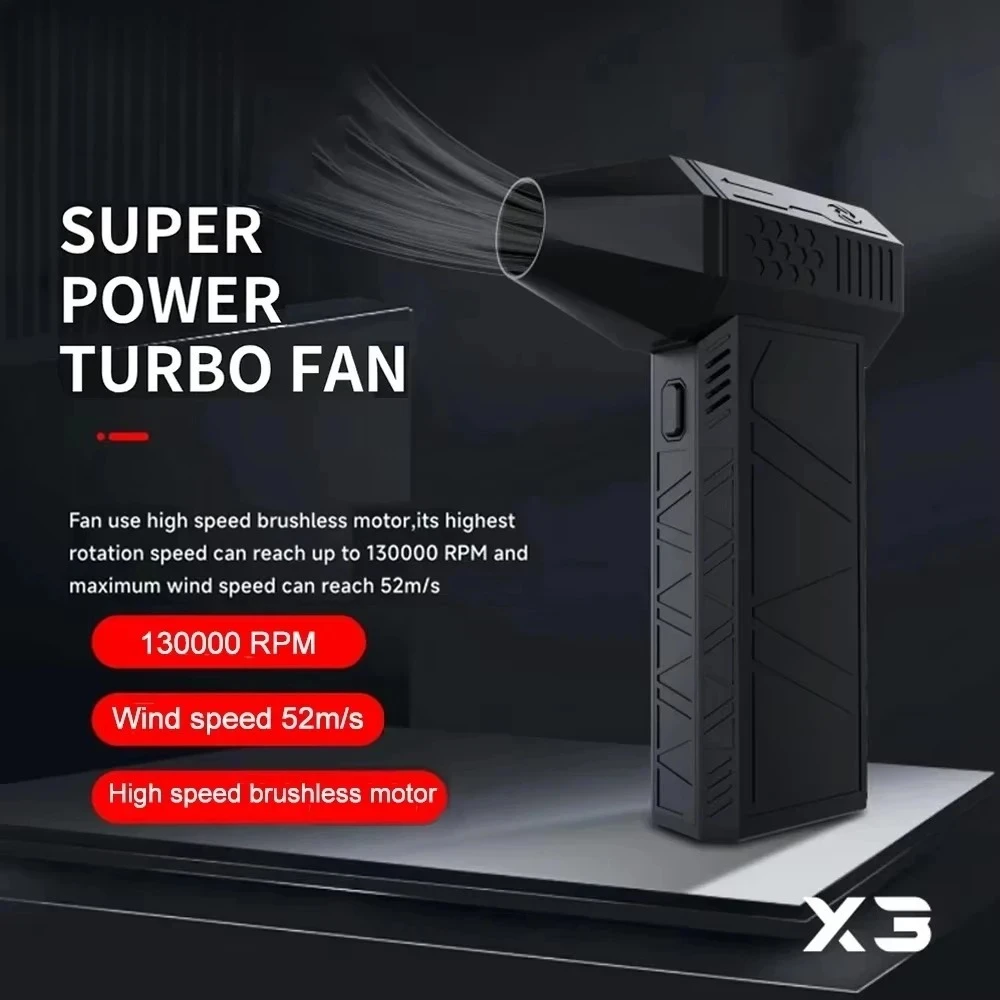 x3-バイオレントブロワー-ミニターボジェットファン-ハンドヘルド-ブラシレスモーター-130000-rpm-風速-52m-s-多機能ファン-新型バイオレントファン