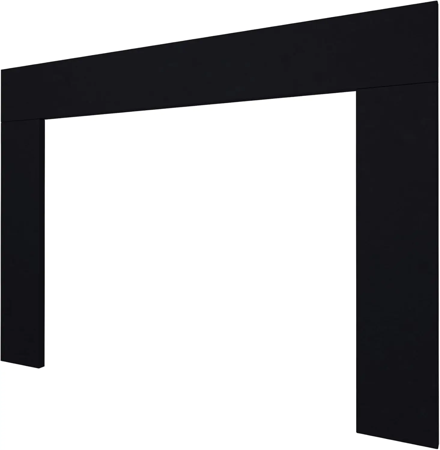 

30-Inch Electric Fireplace Insert Trim Kit, 25-Inch Height, Easy Wall Installation