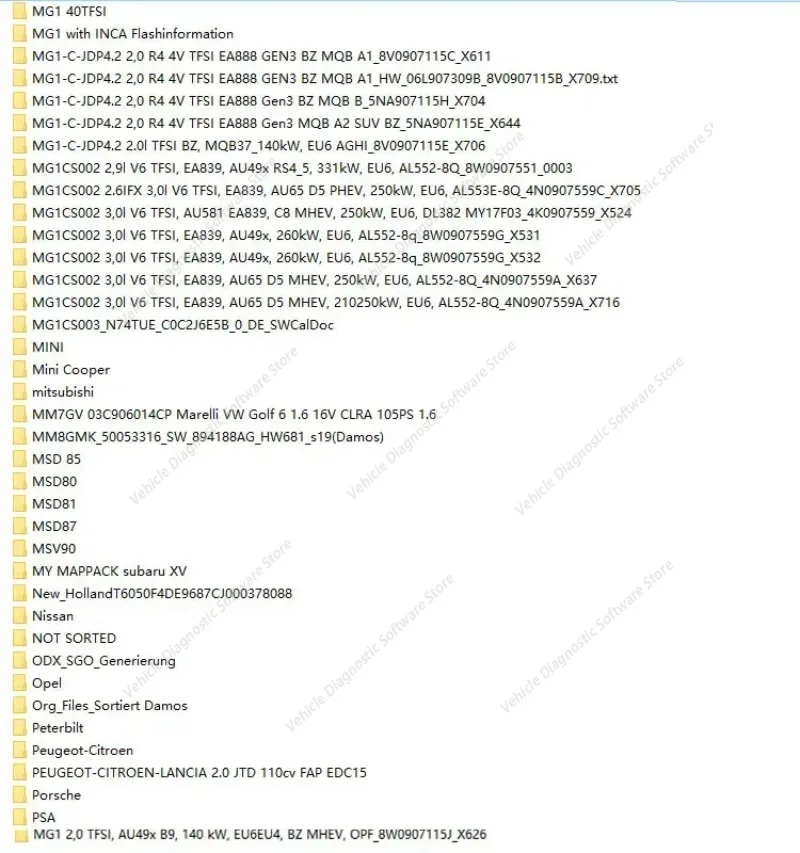 Newest Winols 4.7+ 93GB WINOLS DAMOS BIG PACK (NEW) 2020-2021-2022 Chip Tuning OLS Total Size 93 GB Free Help Install