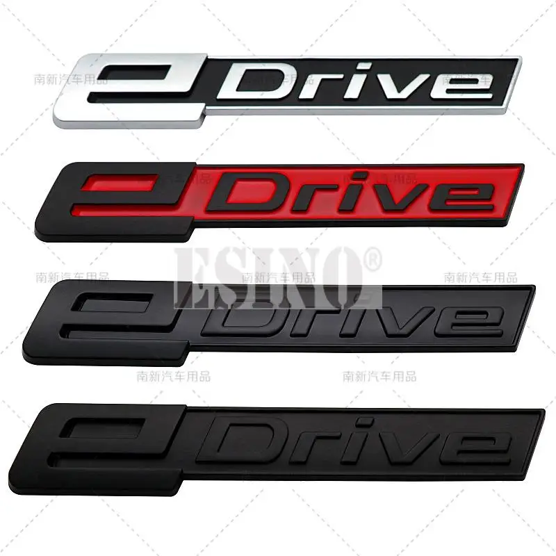 

D eDrive ABS Adhesive Emblem Rear Trunk Badge Fender Sticker Body Decal for BMW G20 G21 G30 G31 G01 G02 G05G11 G12