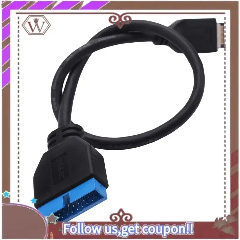 ABBG-4X USB 3.1 Front Panel Header To USB 3.0 20Pin Header Extension Cable For ASUS Motherboard 20Cm
