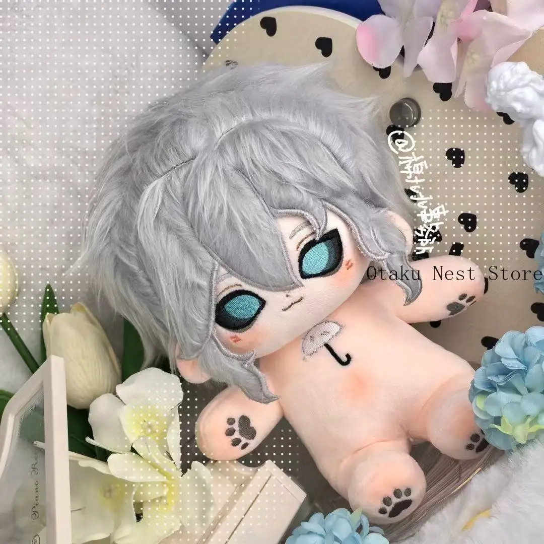 Anime 20cm Identity Ⅴ Ithaqua Night Watch Kawaii Plush Doll Stuffed Dress Up Toys Cotton Figure Birthday Gift Christmas - view 2