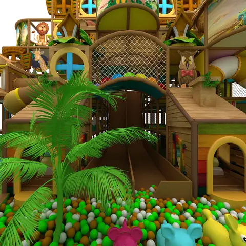 Factory Price Indoor Amusement Equipment Playground Slide Ball Pit Indoor Play Centre Playground Climbing Soft Play for Children