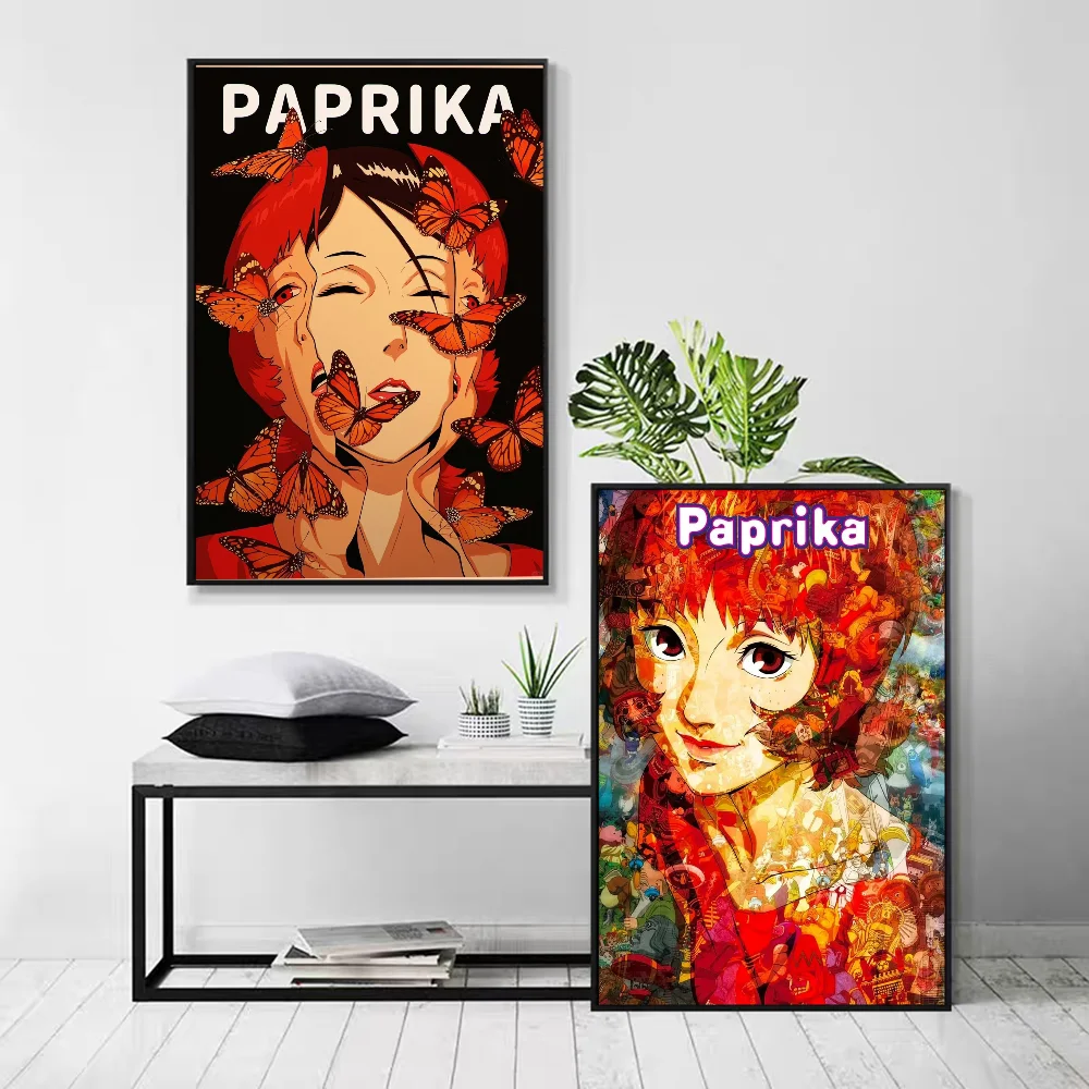 Paprika selbst klebende Kunst Poster Retro Kraft papier Aufkleber DIY Zimmer Bar Cafe Vintage dekorative Malerei