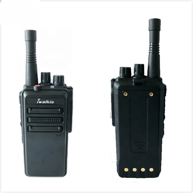 iwalkie 2G 3G 4G network radio long range  radio with SIM card