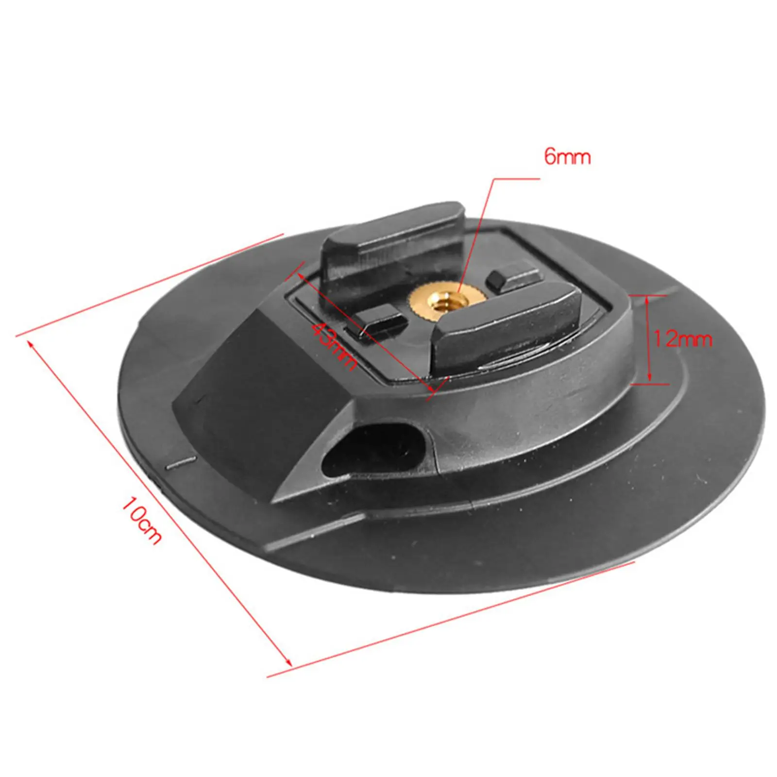 Surfboard Camera Base Durable Wakeboard Kit for Boats Kayak Sports Camera