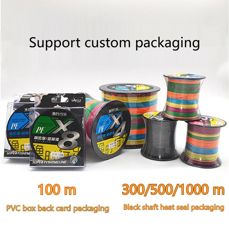 100 Meters X8 Braided Fishing Line 8 Strand Strong PE Cord Pro Grade Tournament PE Line For Fresh/Saltwater Abrasion Resistant