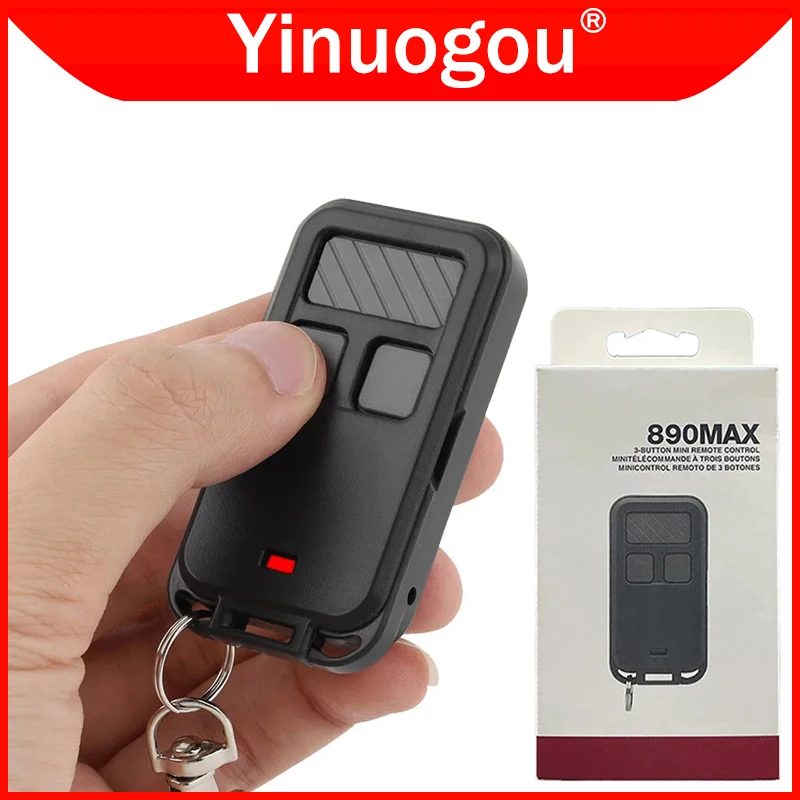 LiftMaster 890MAX Garage Door Opener Remote Control Mini Key Chain For 893MAX 895MAX Purple Red Yellow Orange Green Learn Button