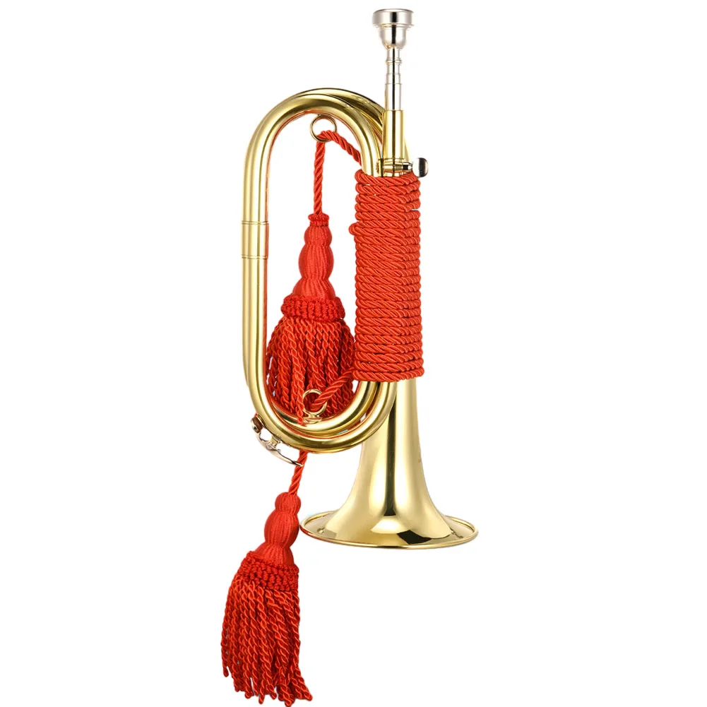 For Bugle Instrument Bb Bugle Cord For Brass Instrument Fine Craftsmanship Fringe Detail Perfect Fit Secure Attachment