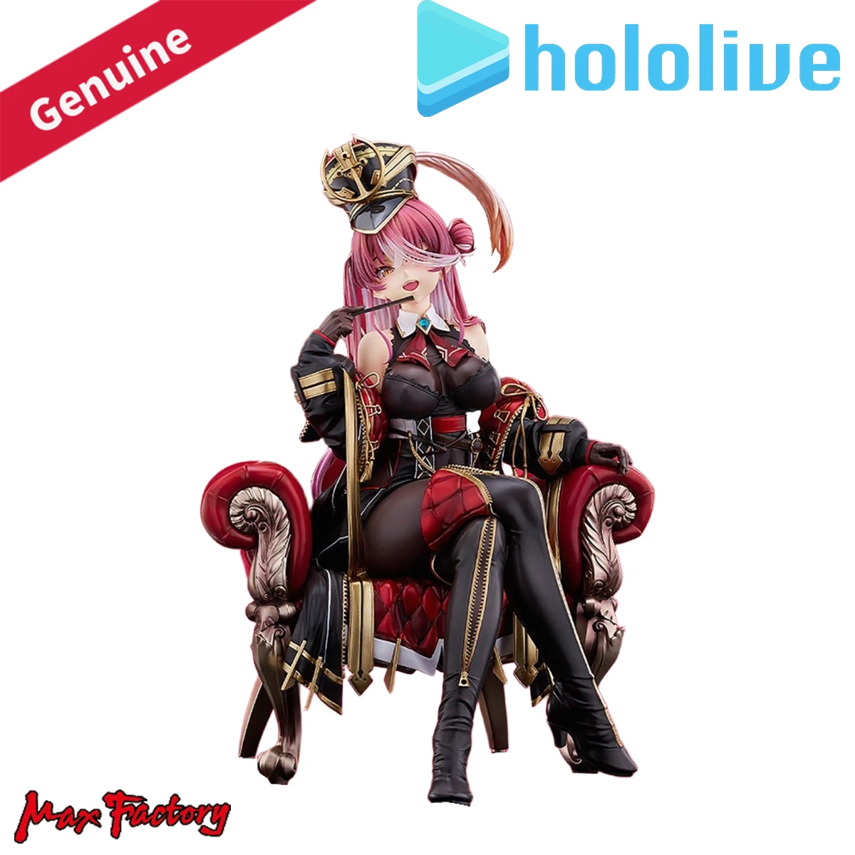 

В наличии оригинальный Max Factory предварительно окрашенный Hololive Houshou Marine THIRTY наряд 1/6 H = 270 мм Vtuber фигурка украшения коллекция