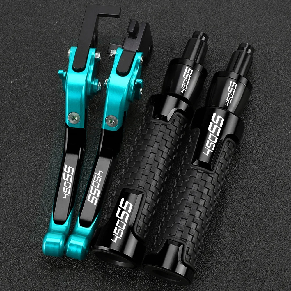 

For CFMOTO CF MOTO 450SS 450 SS 2021 2022 2023 2024 Motorcycle Accessories Adjustable Brake Clutch Levers Handlebar grips Ends