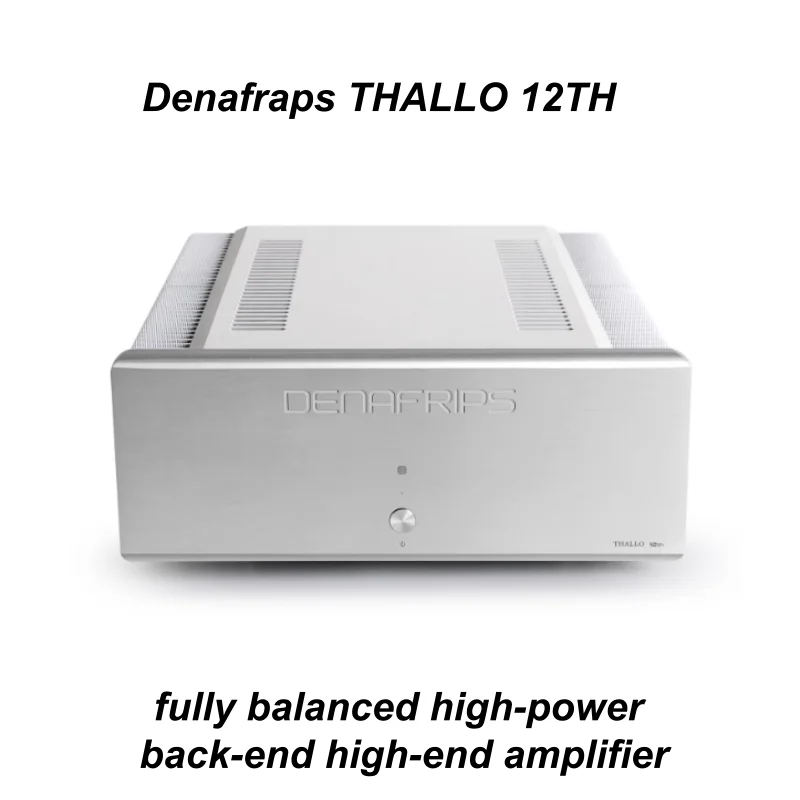

Denafraps THALLO 12TH — полностью сбалансированный высокомощный усилитель высокого класса.
