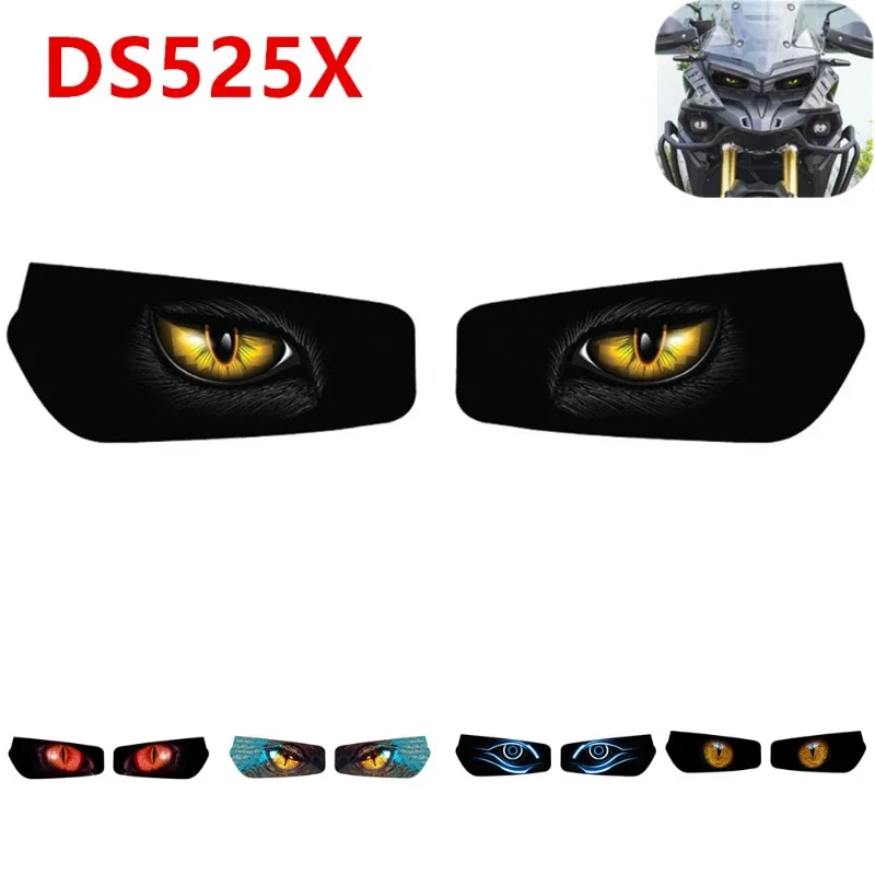 Headlight Sticker Waterproof Motorcycle Decals For VOGE DS525X DS 525X 525 X  Motorcycle Headlight Decals Protector Stickers