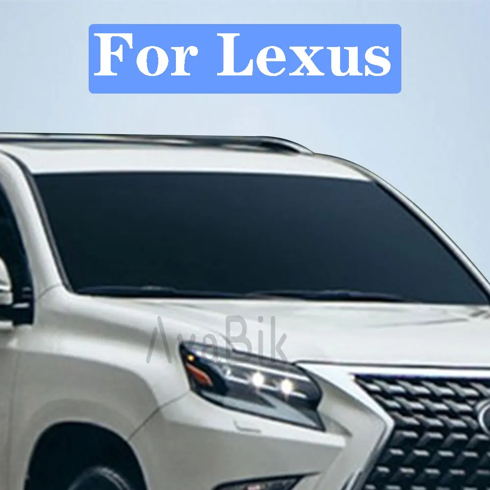 

Car Headlight Protective Film For Lexus GX GX460 2014-2023 Cover Front Light Smoked Black TPU Sticker Anti-scratch Accessories