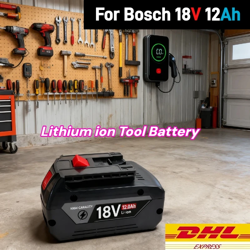 

Best-Selling for Bosch 18V 12.0Ah， High-Capacity Power for Pros – Construction, DIY & Workshops, Top-Rated for All-Day Runtime