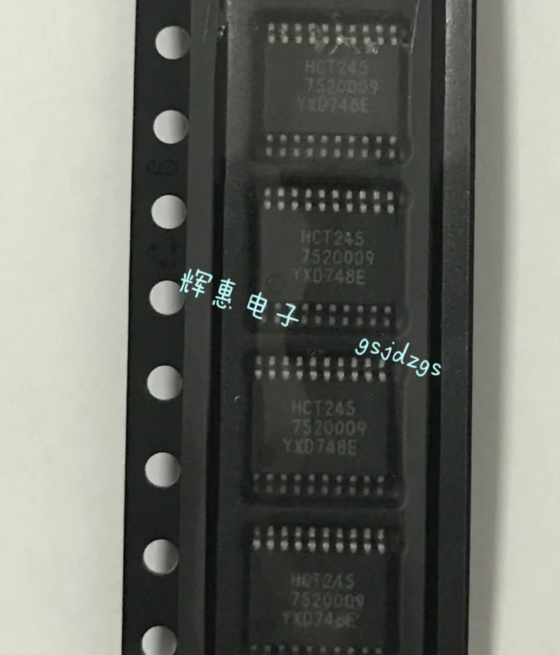 10PCS   74HCT245PW HCT245 TSSOP-20