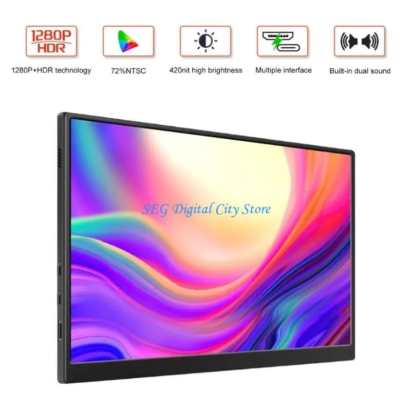 U75B 10.5" Attachable Portable Monitor for Laptop FHD Laptop Dual Screen Plug Play - Image 6
