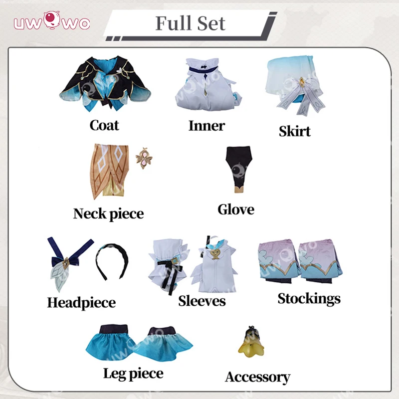 UWOWO Collab Series: Firefly Cosplay Game Honkai Star Rail Firefly  Cosplay Costume Dress Halloween Costume