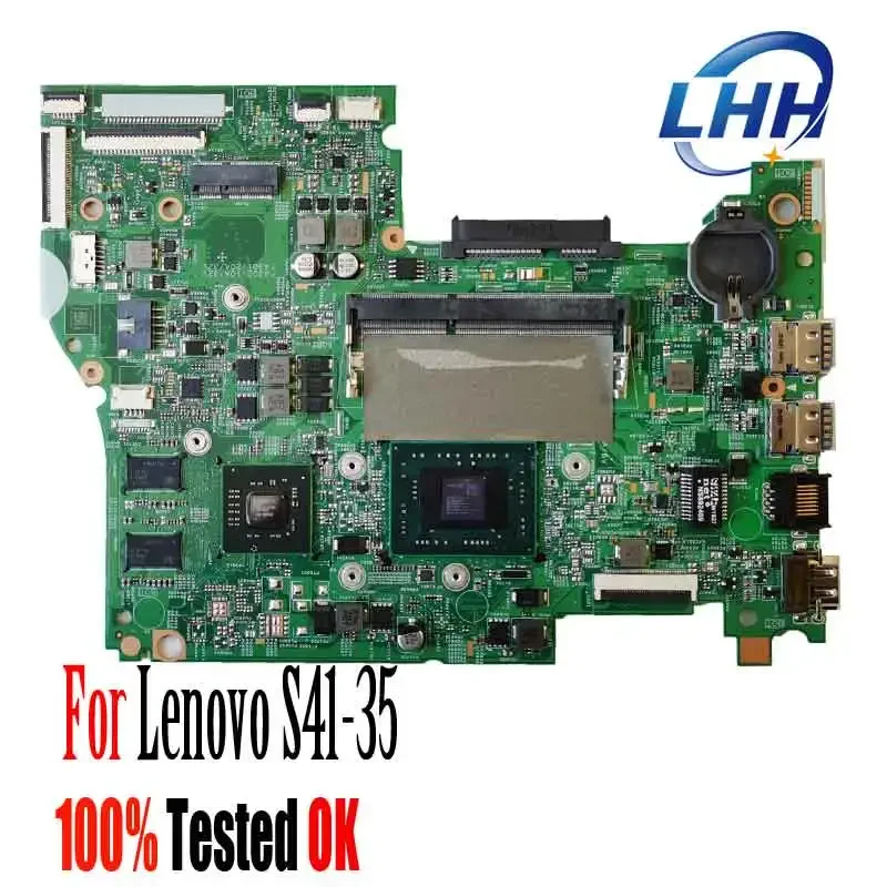 

For lenovo notebook S41-35 Motherboard 14235-1 Mainboard LT415 With CPU A6-7310 M330 2G GPU 100% tested