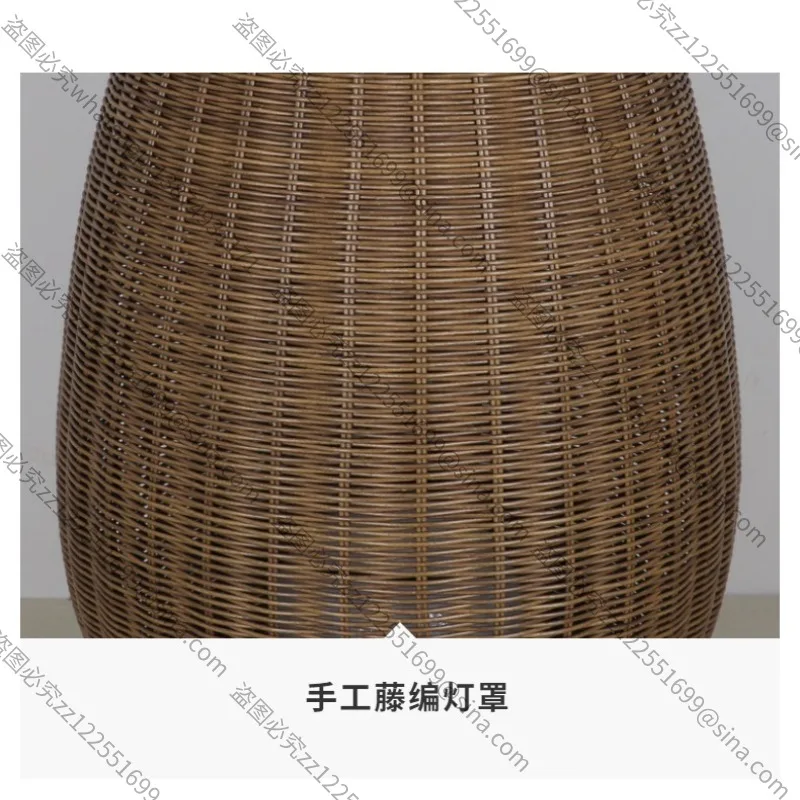 Suitable for Rattan Waterproof GardenLamp Outdoor LawnLamp Outdoor Landscape LampVilla GardenLamp Japanese Wabi Sandy Wind