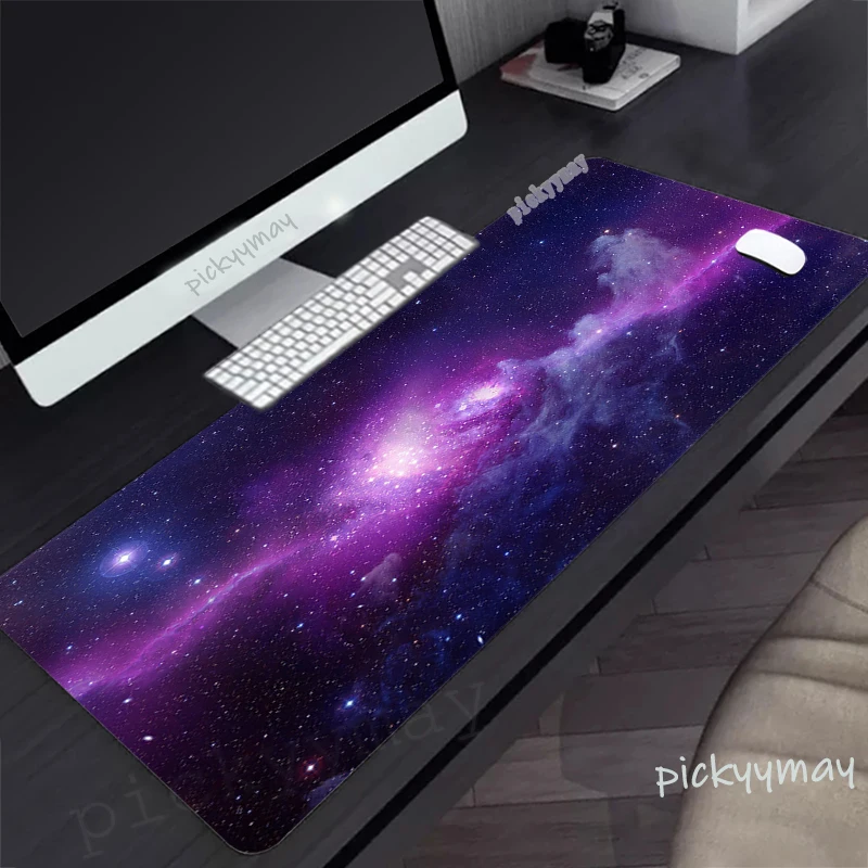 Gaming Mousepads Galaxy Mousepad Space Large Mouse Mat Office Desk Pads Non-Slip Rubber Mouse Pad Big Computer Keyboard Mats