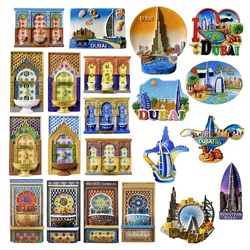 Asia United Arab Emirates Dubai Tourist Souvenir Fridge Magnets Decoration Articles Handicraft Magnetic Refrigerator Collection