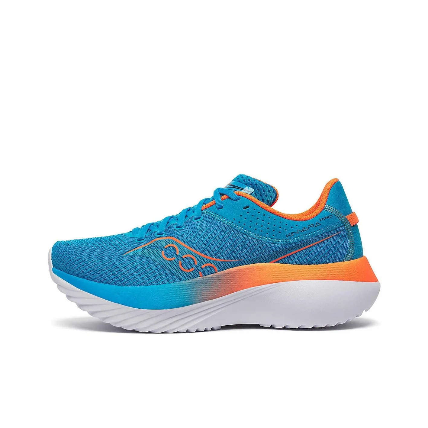 

Saucony Kinvara Pro Essence Slip Resistant Abrasion Resistant Low top Running Shoes Men's Blue Orange S20847-222