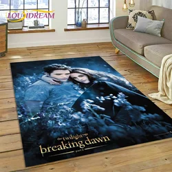 The Twilight Saga Edward Bella Carpet Rug for Bedroom Living Room Home Sofa Decoration,Children Game Large Decor Floor Mat Gift