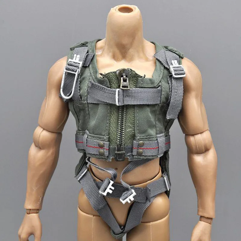 1/6 American Male Soldier U.S. Air Army Green Pilot tuta militare giubbotto antiproiettile per bambole Action Figure TBLeague da 12 pollici