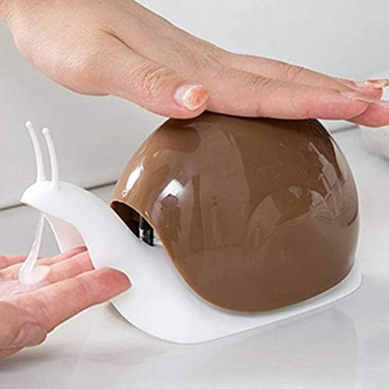 Schattige Slak Zeepdispenser Voor Keuken Badkamer Etc. (120Ml)