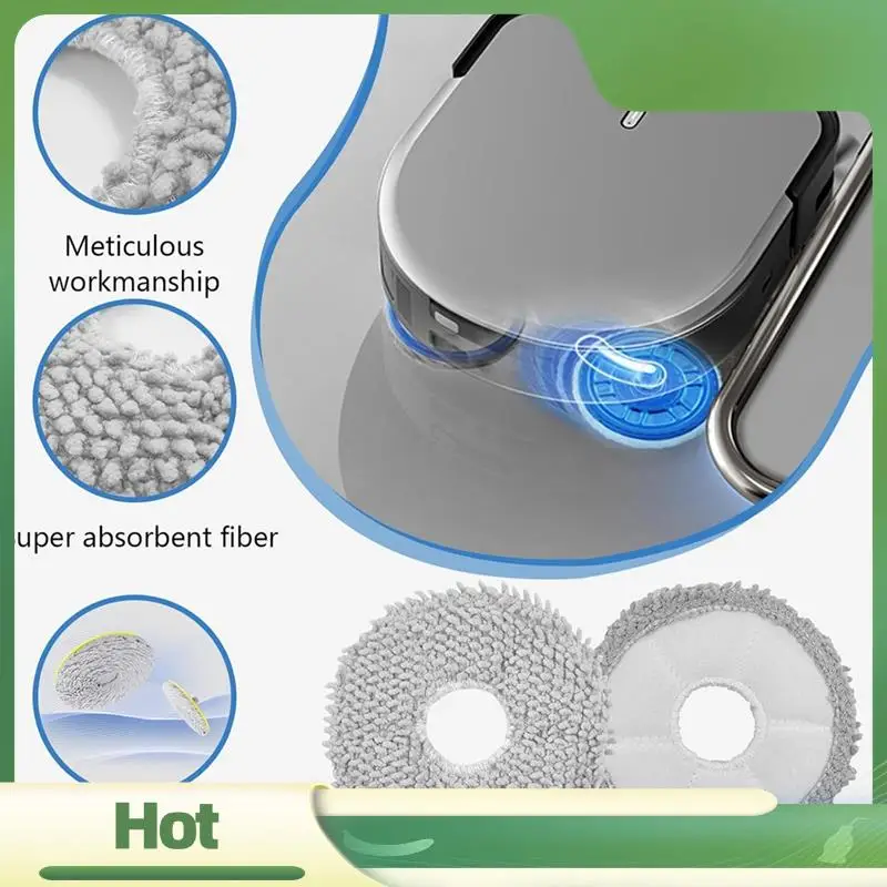 Ecovacs Deebot X5 オムニロボット掃除機用 N95R メインサイドブラシ HEPAフィルター モップクロス ダストバッグ 交換部品