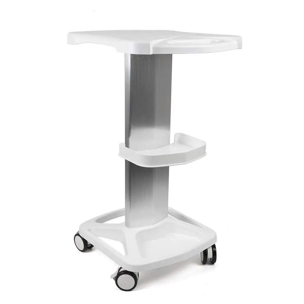 Carrello in lega di alluminio assemblato per macchine per cavitazione ultrasonica Rf Salon Spa Beauty Tattoo Rolling Cart Vassoio Usa Stock