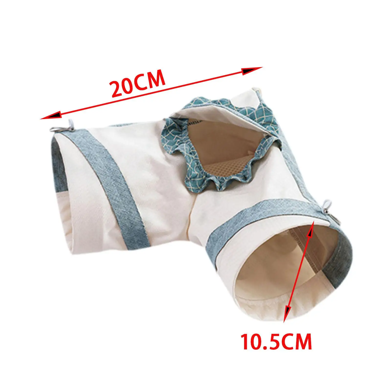 Guinea Pig Tunnel Cave Cage Accessories Portable Corner Tunnel Warm Nest Tube for Squirrel Small Animals Hedgehog Ferret Rat