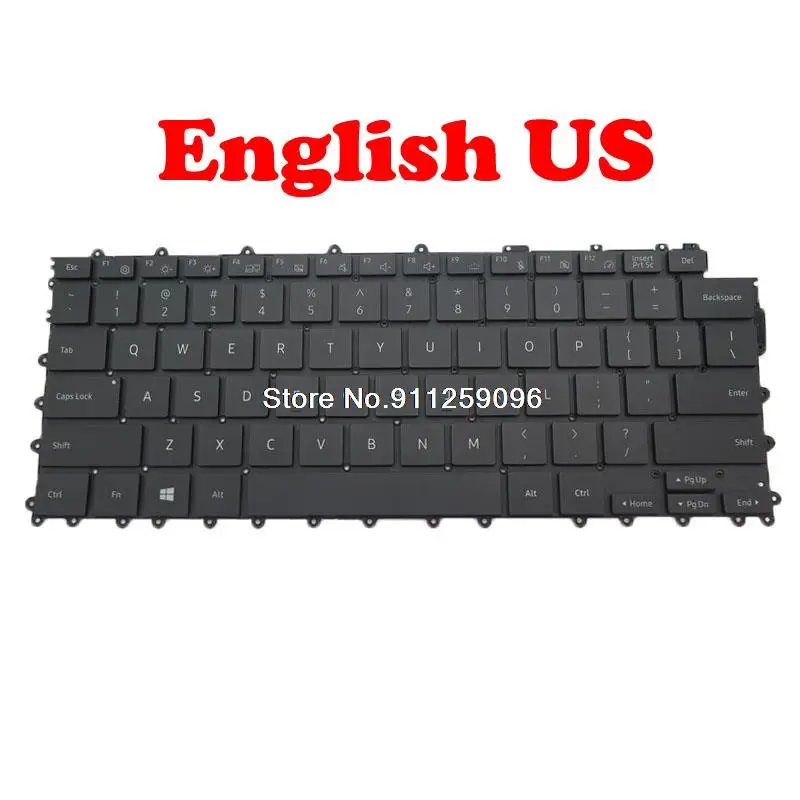 

Laptop Keyboard For Samsung NP930QDB 930QDB English US BA59-04562A BA59-04577A With Backlit New