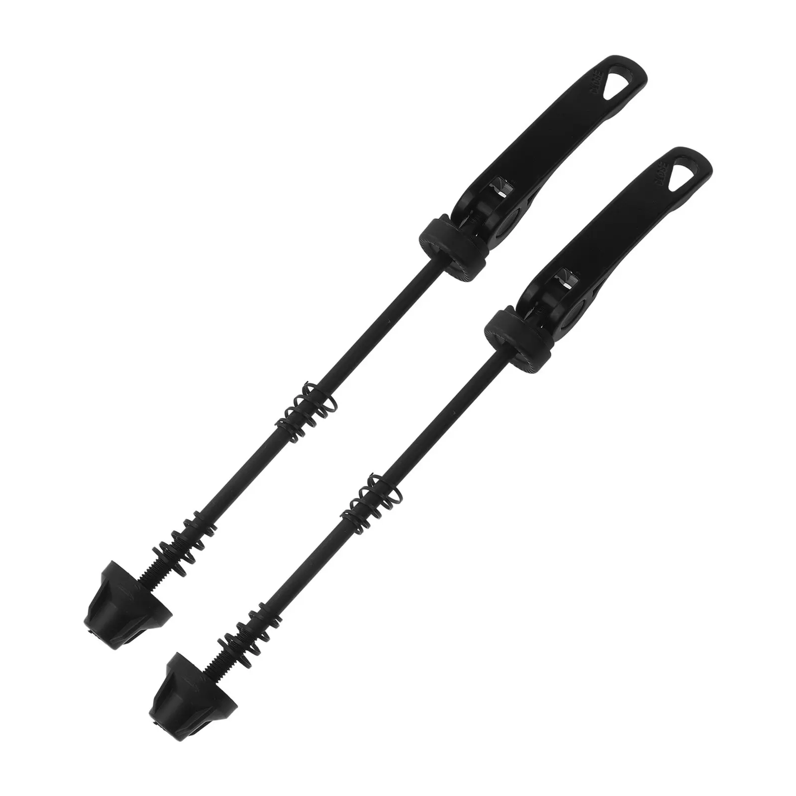 

1Pair Alloy Quick Release Bike Skewer Lightweight Secure Locking Skewer for Road Mountain Folding Bikes Wheel Security Cycling